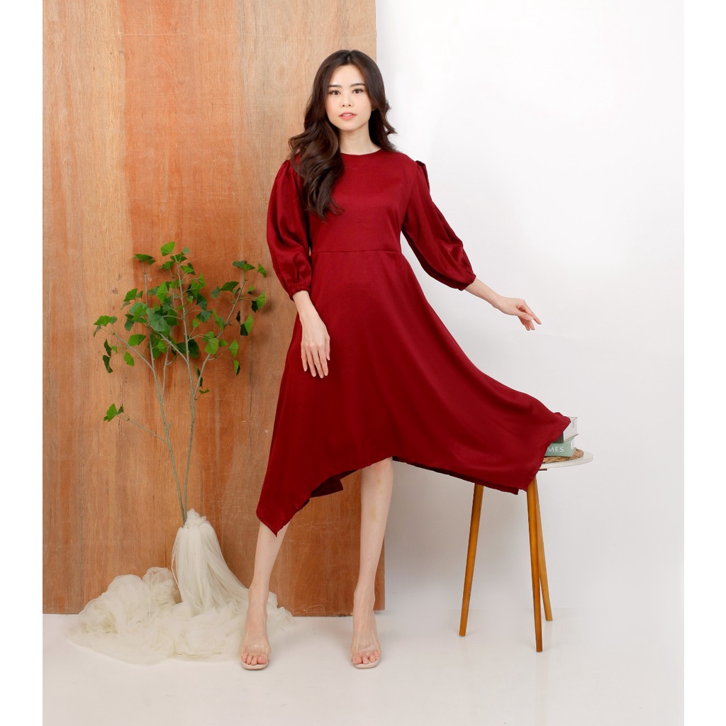 Basic id fashion Dres wanita Gia LD 100CM PJG 105 CM