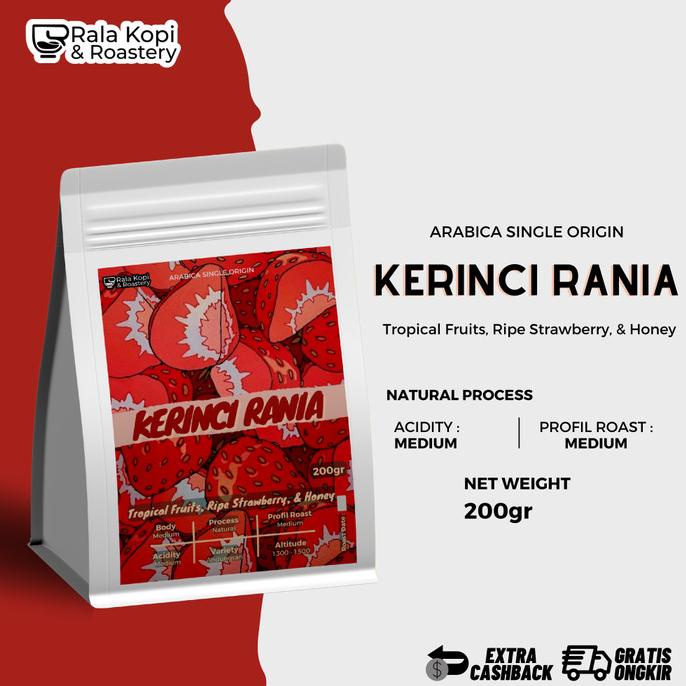 

Kopi Arabika Kerinci Natural | Biji Kopi Single Origin Arabica 200gr