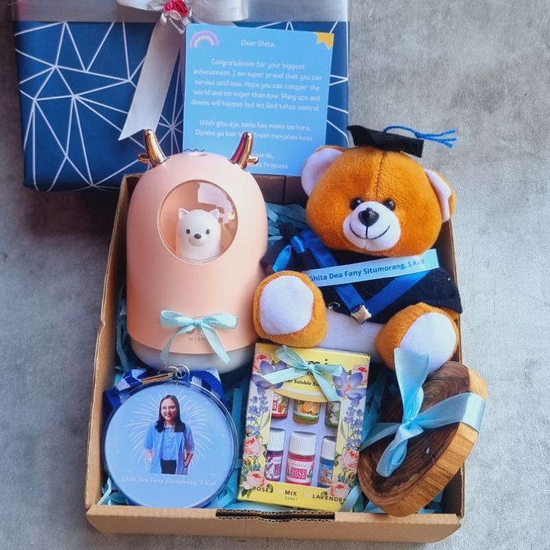 Kado Wisuda Humidifier / Hampers Wisuda Graduation Gift