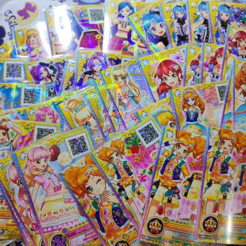 AIKATSU ON PARADE DREAM STORY PREMIUM SET (akari mizuki otome sakura sora maria yuzu mio aine otome 