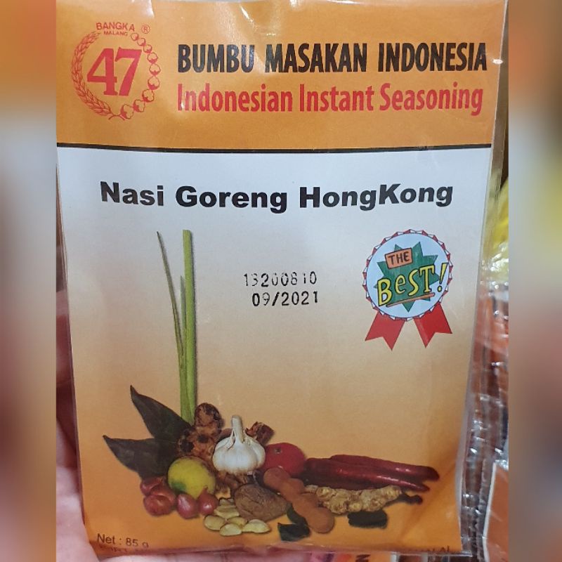 

BUMBU 47 MALANG - BUMBU INSTANT - NASI GORENG HONGKONG