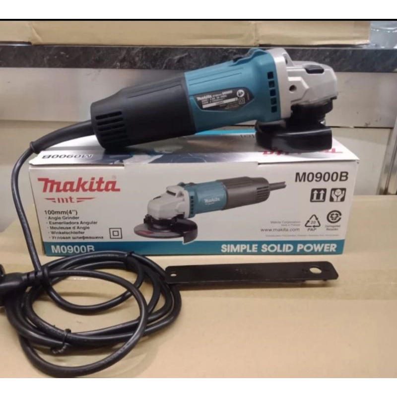 ORIGINAL MAKITA mesin gerinda tangan Makita M0900 B Mesin gurinda tangan 4 in Makita bisa cod