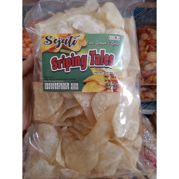 

KERIPIK TALES SEJATI OLEHOLEH KHAS KEBUMEN