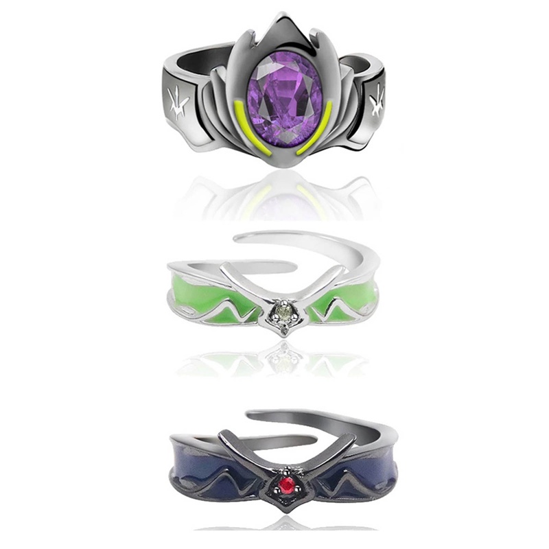 Anime Kode Geass Cincin Lelouch Adjustable Cosplay Unisex Pasangan Kekasih Rings Prop Perhiasan Hadiah Aksesoris