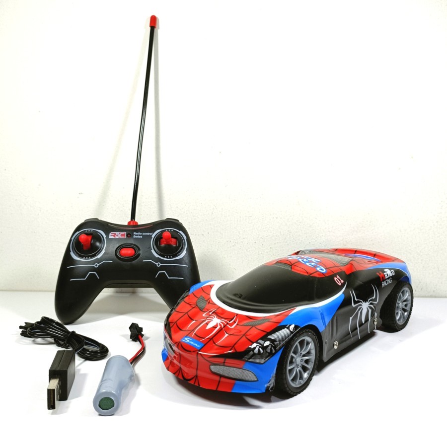 Mobil remote control RC Spiderman / Ironman R/C super hero