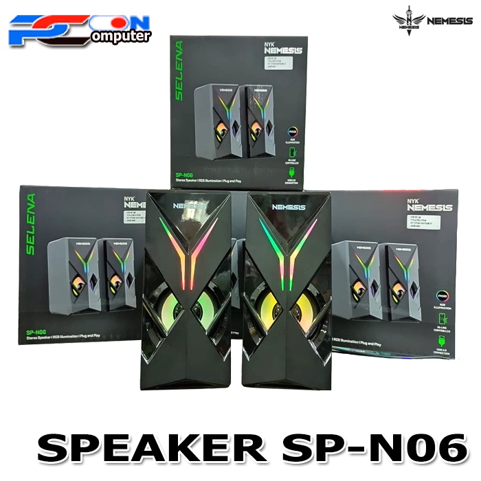 SPEKAER GAMING RGB 2.0/ SOUNDBAR  SPN-06