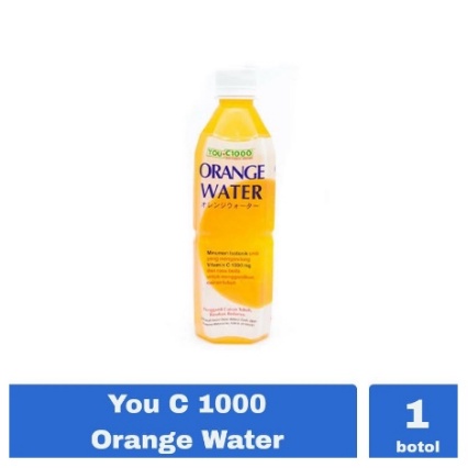 YOU C 1000 ORANGE WATER 500ML