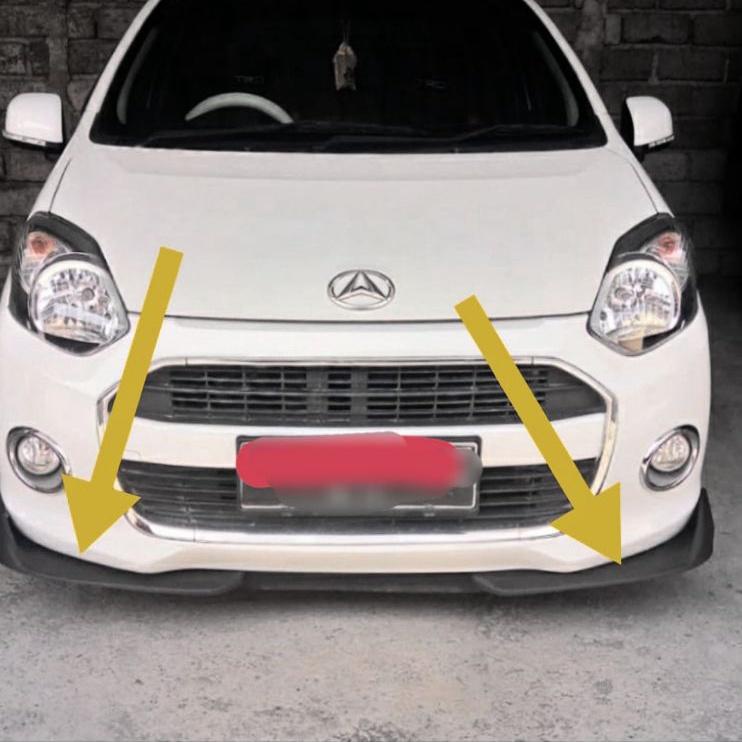 qy PELINDUNG BEMPER DEPAN | WINGLET BEMPER  MOBIL UNIVERSAL (KANAN&KIRI)/Avanza/Agya/Xenia/Calya/Sig