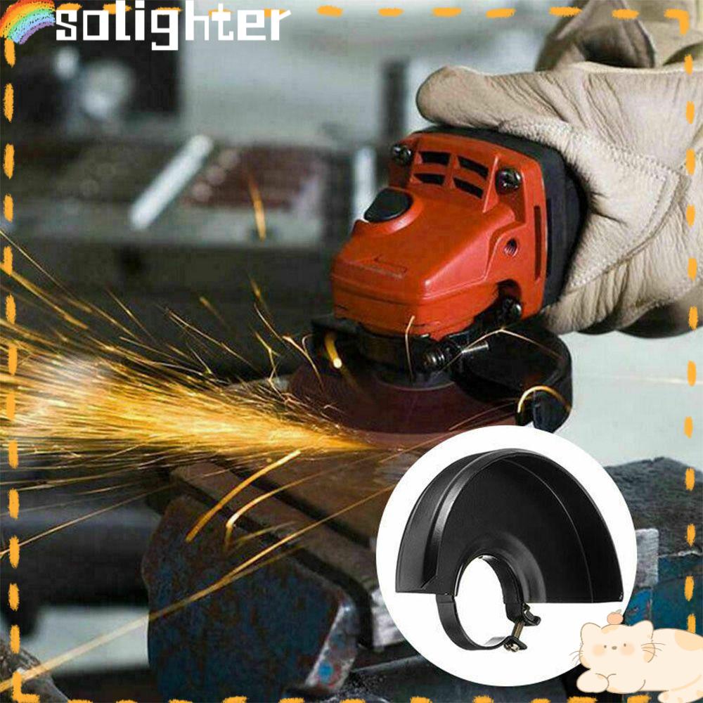 Solighter Angle Grinder Cover Pelindung Untuk 150jenis Holder Gerinda Sudut Listrik Part Power Tool Aksesoris Safety Kain Kafan Debu