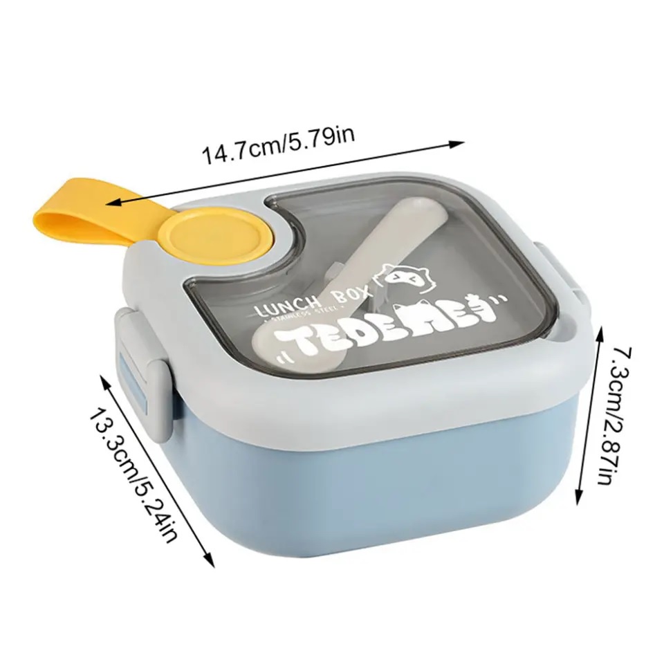 Kotak Makan Anak BAYI Eco Friendly Lunch Box Mini TEDEMEI 6773 / 6126 / 6123 BPA Free