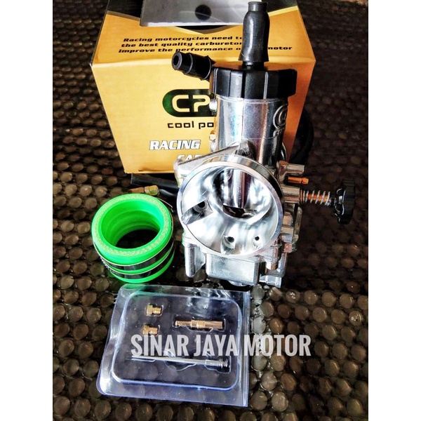 KARBURATOR  KARBU PE 28 PE 31 PE 33  PWL CPO RACING KOMPLIT PAKET KARBU PE 28 - PE 31 - PE 33