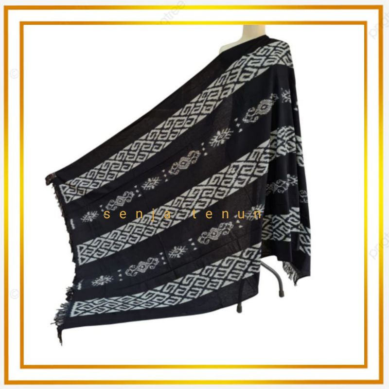 Kain tenun blanket halusan motif sumbawa