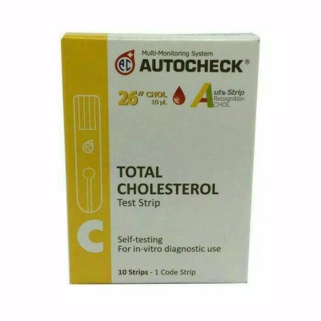 EASY TOUCH AUTOCHECK STRIP GULA DARAH / STRIP KOLESTROL / STRIP ASAM URAT - AUTOCHECK