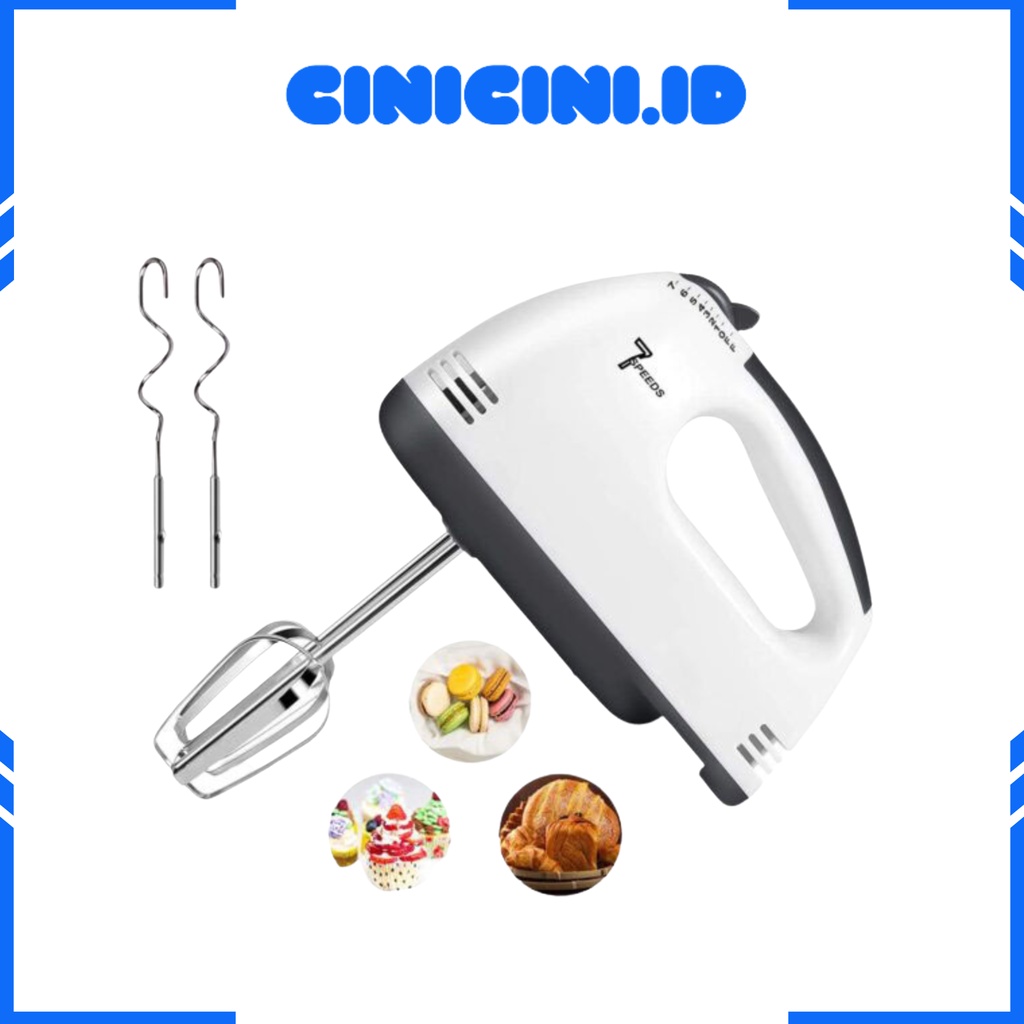 [ Cinicini ] Mixer Scarlett England Super Hand Mixer dengan 7 kecepatan