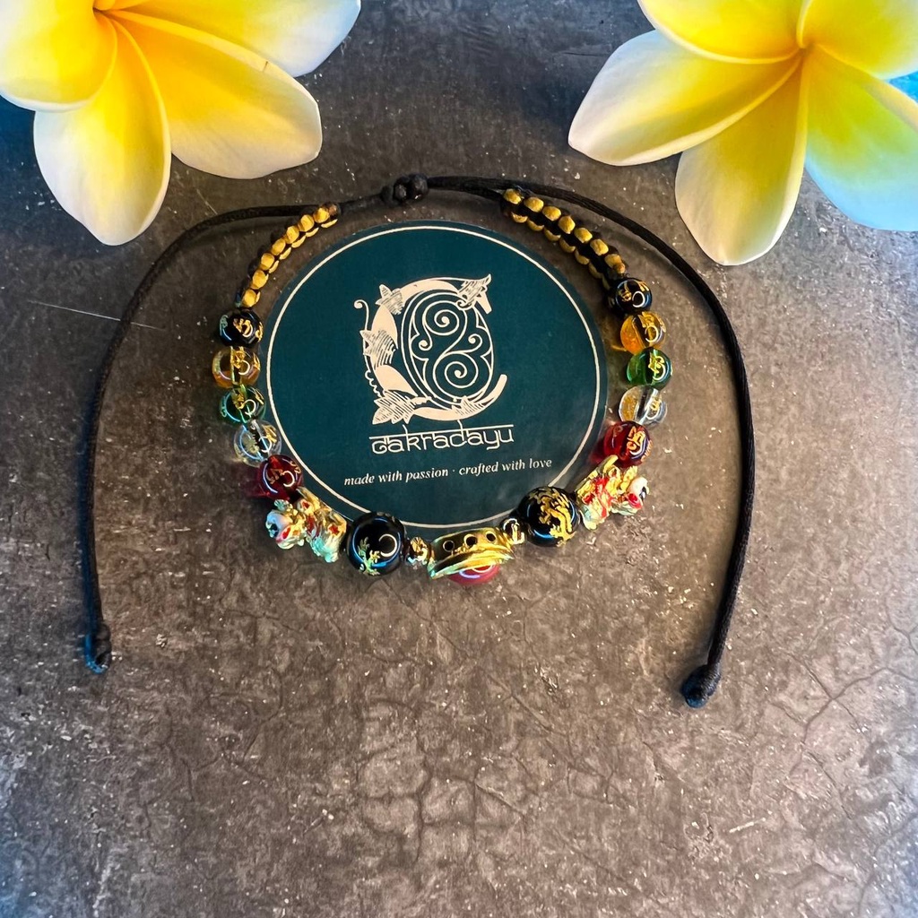 Gelang Kaisar Emperor dengan Xuping dan batu mantra tibet (Limited Edition)