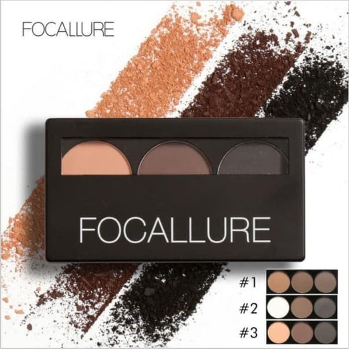 FOCALLURE Smokey 6 Colors Eyeshadow Palette FA06 | Eyeshadow | Riasan Mata (✔BPOM)