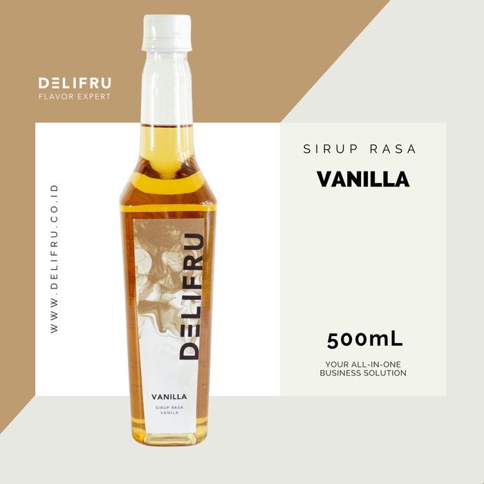 

DELIFRU SYRUP VANILLA - SIRUP VANILLA 500 ML