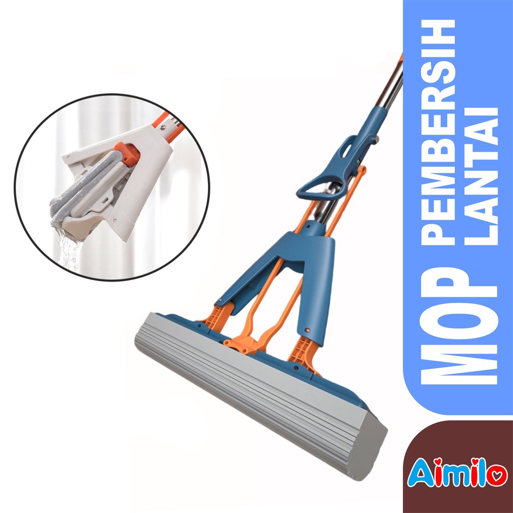 MOP Pel Lantai Karet Pel Lantai Peras Cotton Rubber MOP / Pel Lantai Karet / Spons Pel Karet Lantai
