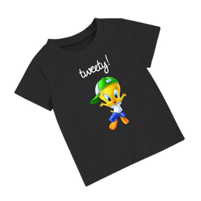 Hzl_outfit Baju Kaos Anak Anak Tweety Kaos Baju Anak (COD)