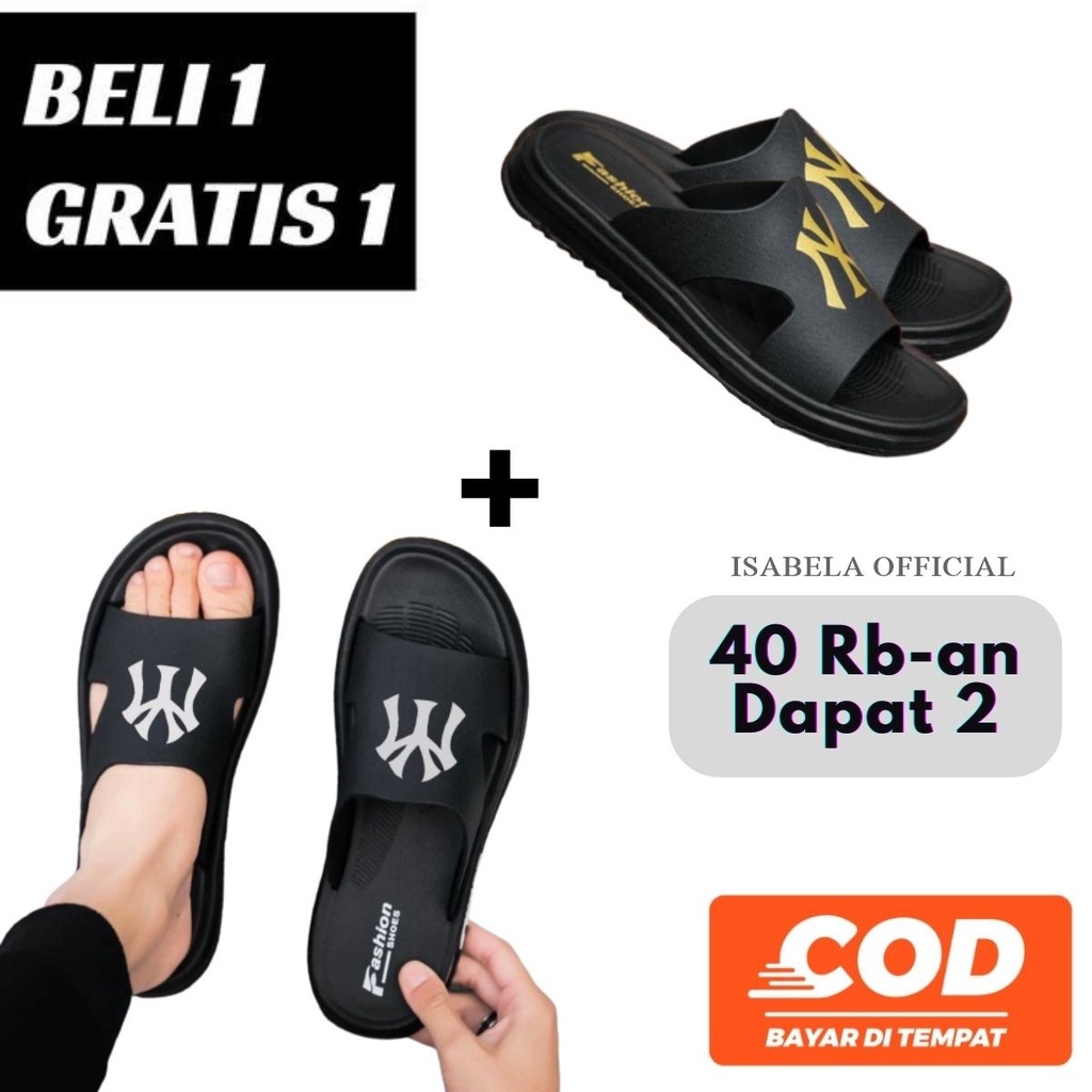 SANDAL KULIT PRIA BELI 1 GRATIS 1 TERMURAH 2023