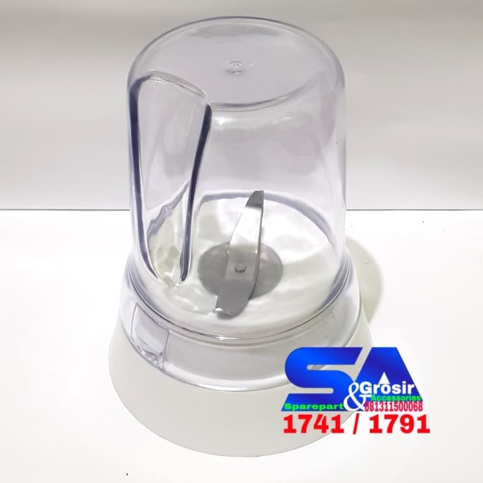 GELAS SET BUMBU PHILIPS 1741/1791 PISAU MILL GILINGAN BLENDER CUCINA