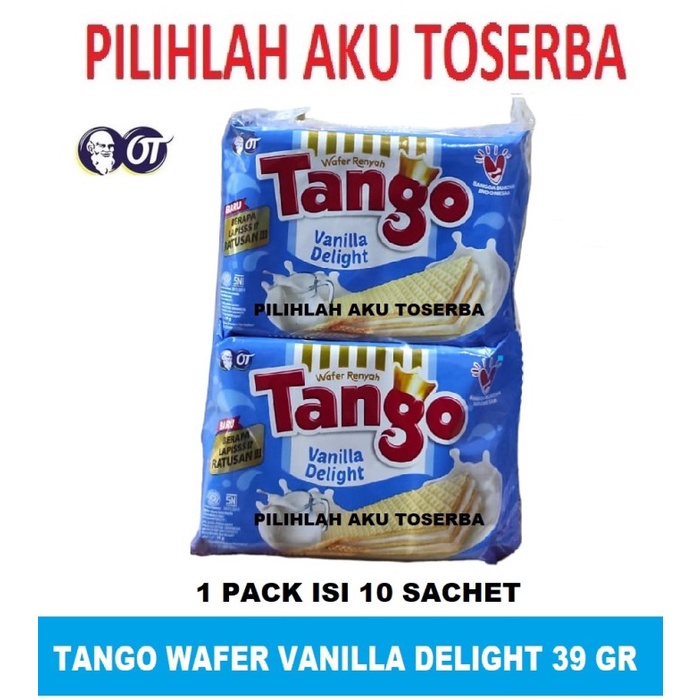 

TANGO WAFER LONG VANILA 39 GR ISI 10