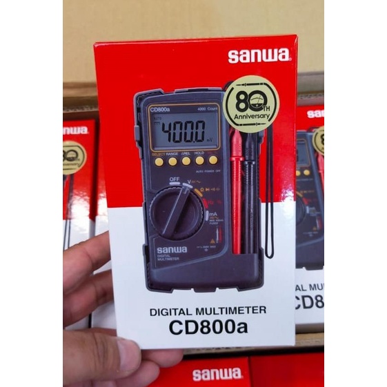 digital multitester sanwa cd800a avometer