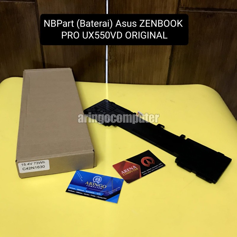 NBPart (Baterai) Asus ZENBOOK PRO UX550VD ORIGINAL