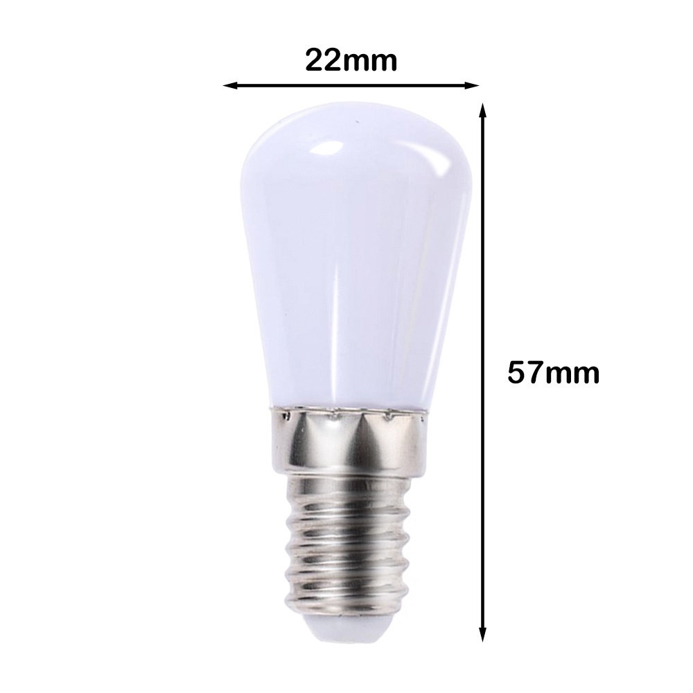 E14 Lampu Bohlam Sekrup Mini LED Fridge Light Bulb Refrigerator Lighting Lamp Replacement 220V Indoor Lamp Bulb Untuk Lemari Kabinet Pajangan Rumah Tangga Jahit