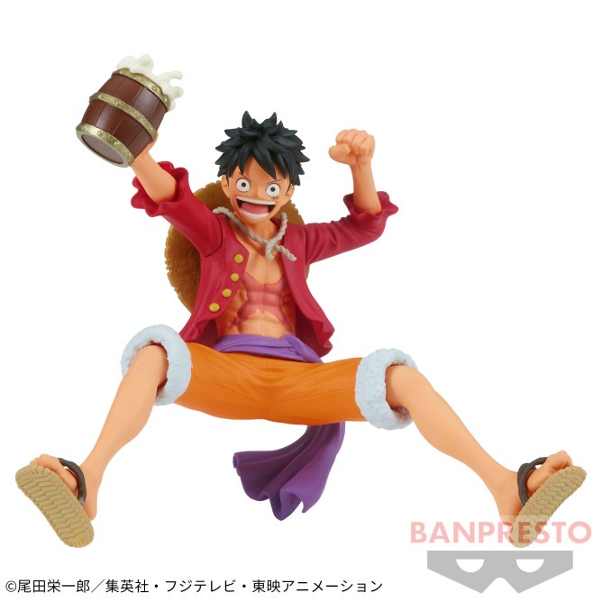 Action Figure One Piece It's A Banquet / Feast Luffy Figure Japver Original Banpresto