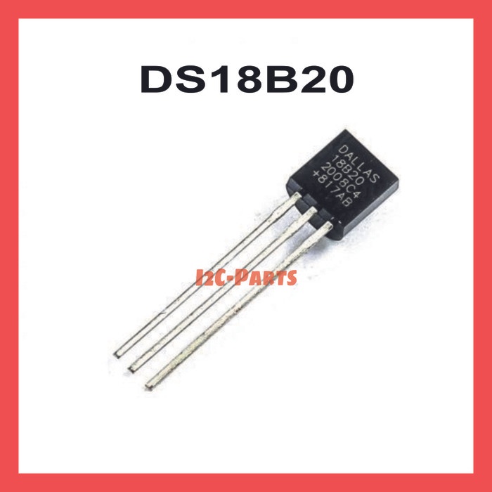 DS18B20 TO-92 Digital Temperature Sensor IC ds18b20 Sensor Suhu