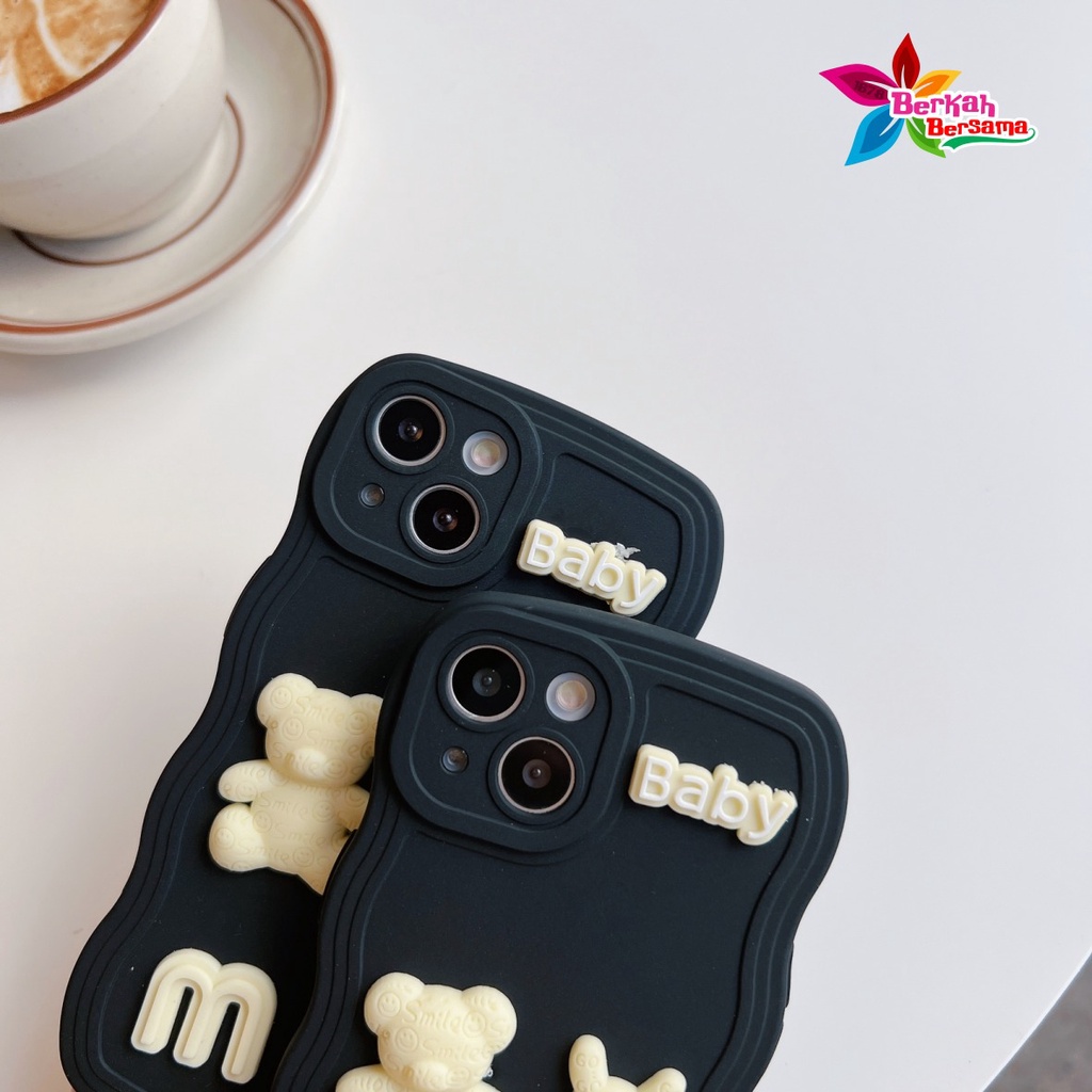 Y026 SOFTCASE 3D KARAKTER RABBIT MODEL GELOMBANG WAVE FOR INFINIX SMART 6 PLUS HOT 9 10 11 12 12I 20 20I 20S BB7557