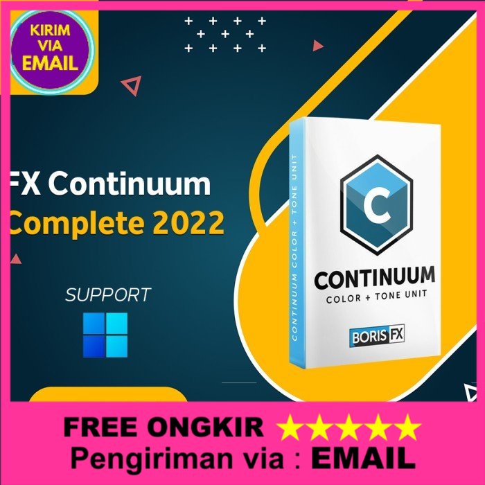 Plugin Premiere Pro: Boris FX Continuum Complete 2022 [Win] Lifetime