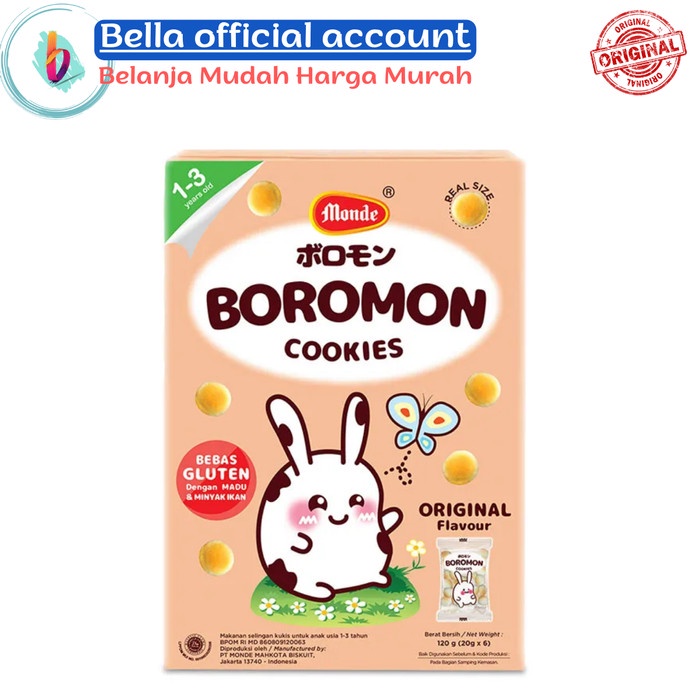 

Monde Boromon Cookies Biskuit 120 gr