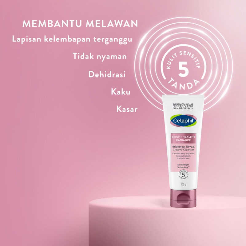 CETAPHIL BRIGHTNESS REVEAL CREAMY CLEANSER 100GR