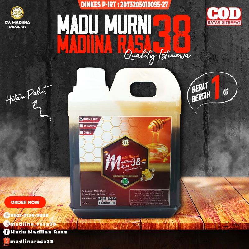 

Madu Murni Madiina Rasa 38 1Kg