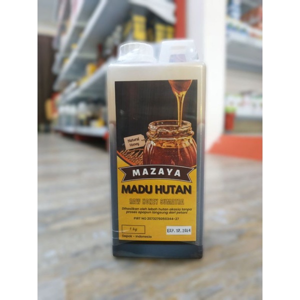 

Mazaya Madu Hutan Sumatera 1 kg Raw Honey