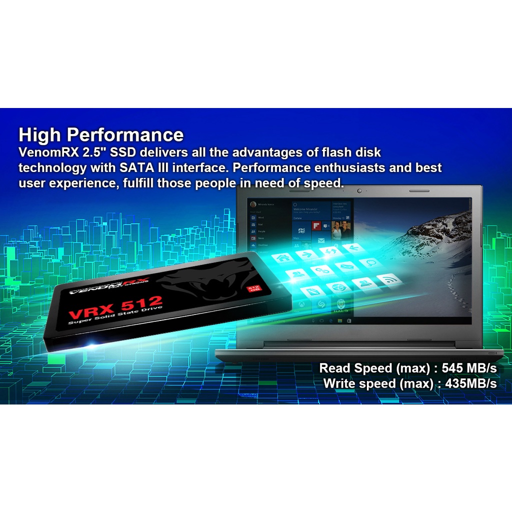 Venomrx SSD VRX SUPER 128GB SATA III 2.5&quot;