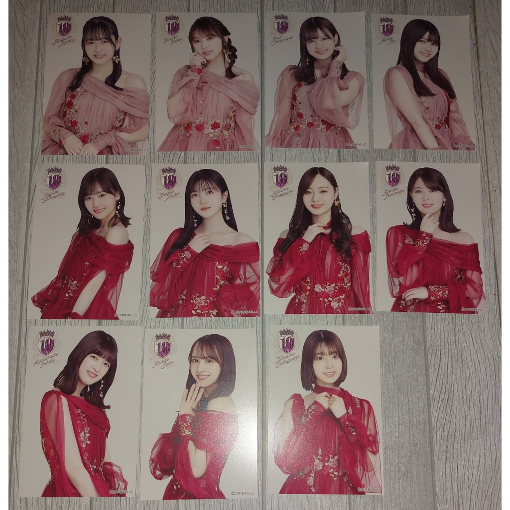 Postcard Nogizaka46 10th YEAR BIRTHDAY LIVE 3ki