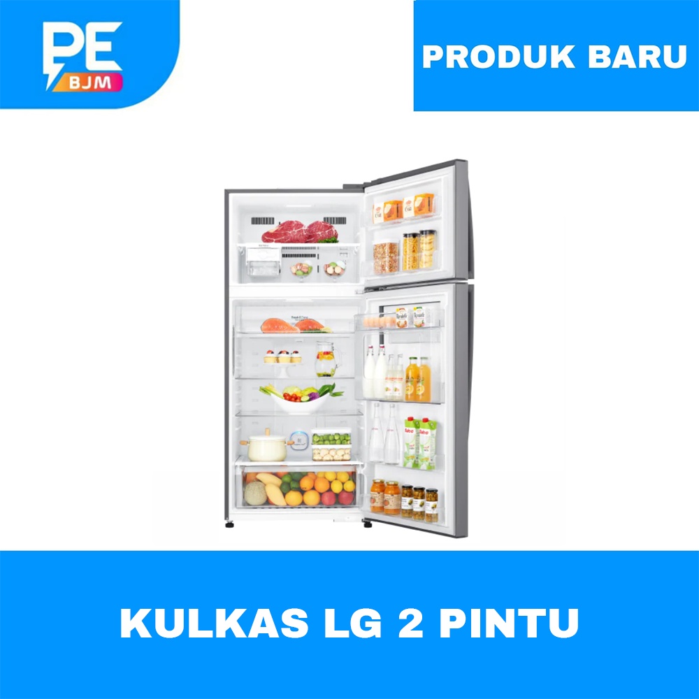 KULKAS LG 2 PINTU GN-A702HLHU GARANSI RESMI KIRIM INVOICE