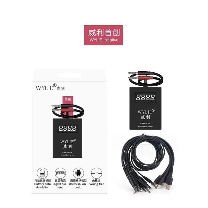 KABEL POWER SUPPLY WYLIE FOR ANDROID DAN IPHONE UPGRADE VERSI 2