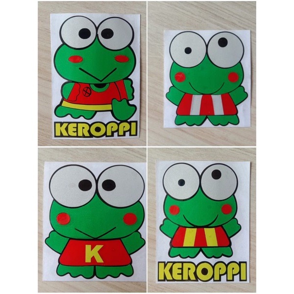 Sticker keroppi cutting sticker lucu unik keroppi