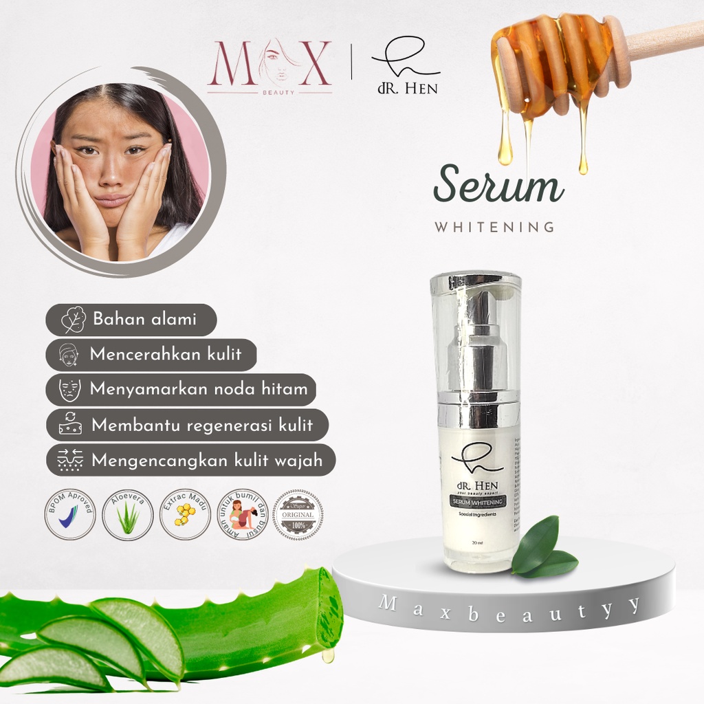 Dr Hen Clinic Skincare Serum Whitening