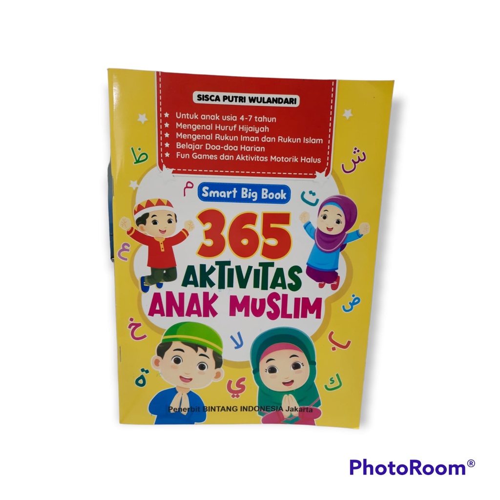 Buku Anak - Smart Big Book 365 Aktivitas Anak muslim - TBS