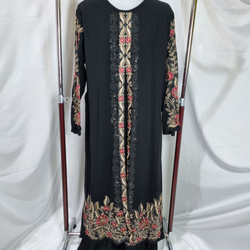 Gamis Arabian Turkey Hitam