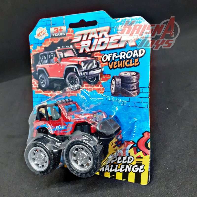 MAINAN ANAK MOBIL JEEP OFF ROAD STAR RIDER