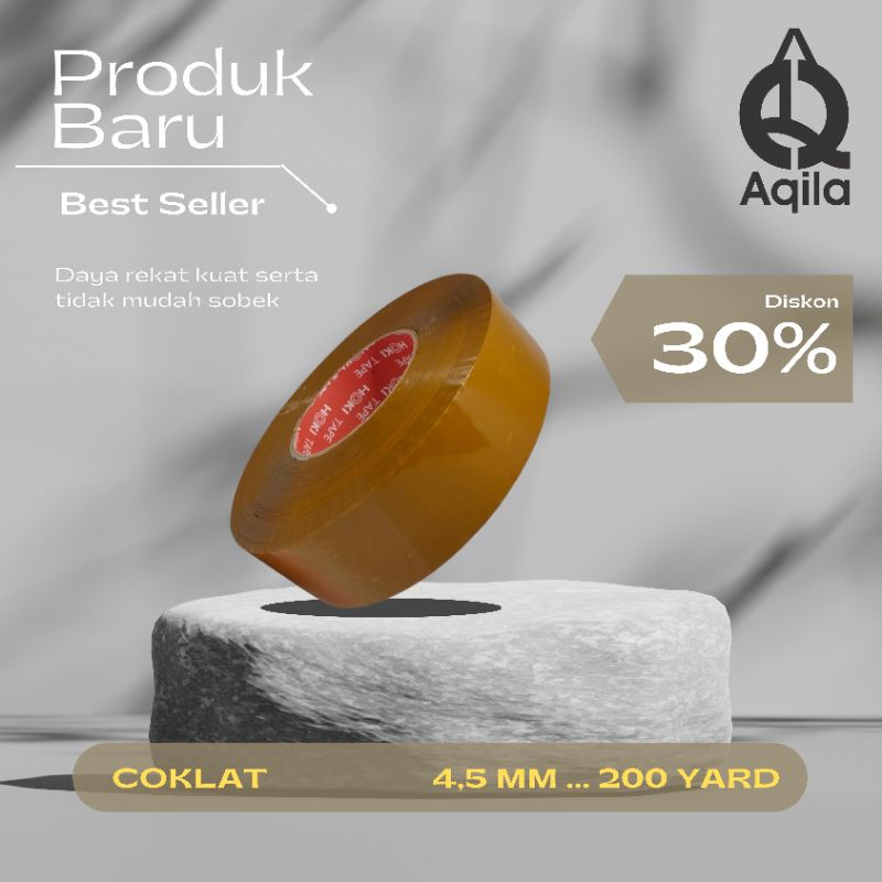 

ISOLASI LAKBAN PACKING MURAH 200 YARD