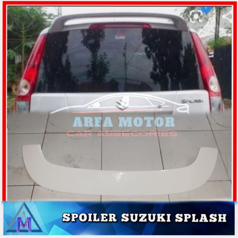 Spoiler Suzuki Splash Spoiler Splash model Sporty