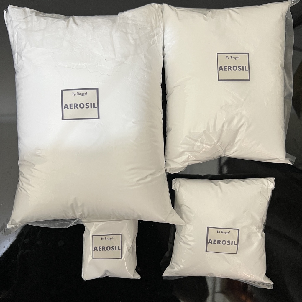 Serbuk Pengental Resin Erosil 100gr Bubuk Putih Aerosil Fiberglass White Craft Crafting Tepung Kerajinan Seni Campuran Fiber Glass Recine Kertakes Kesenian Art Wacker HDK Powder Prakarya Membuat Gel Coat Fumed Silica Perekat Perlengkapan Grosir Prakarya