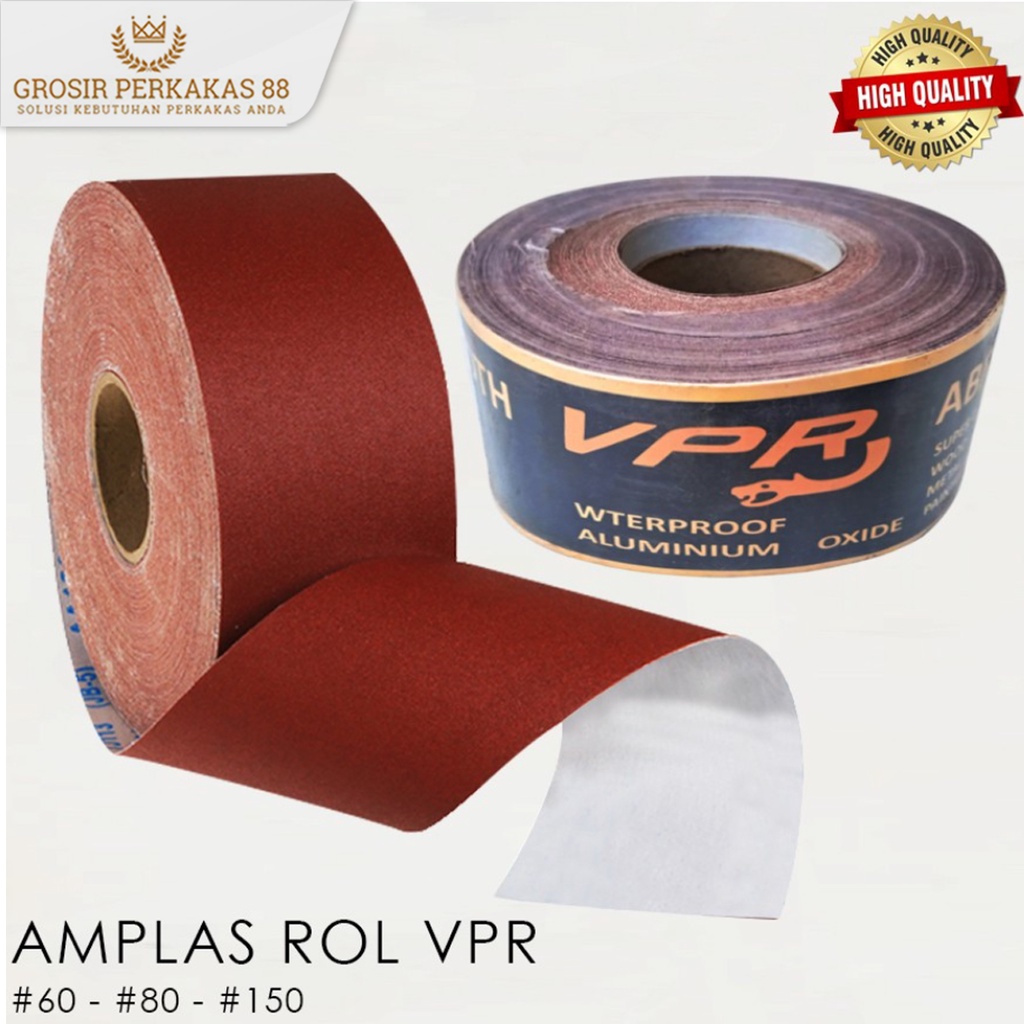 Amplas Roll Meteran Ampelas Kayu Tembok Vpr Vsm